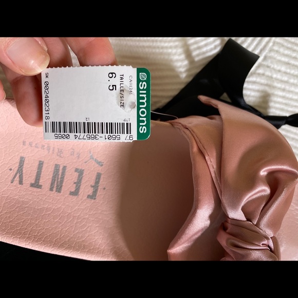 Puma Bow Slides Rihanna Fenty Pink Sandals Shoes - Picture 3 of 6